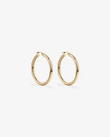 30mm Hoop Earrings in 10kt Yellow Gold