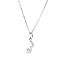 "Z" Initial Pendant in Sterling Silver