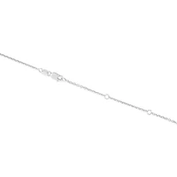 2.00 Carat TW Graduated Diamond Necklace in 14kt White Gold