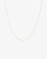 50cm (20") 0.66mm Width Box Chain in 10kt Yellow Gold