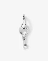 Bow Key Pendant in Sterling Silver