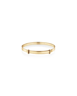 Expandable Baby Bangle in 10kt Yellow Gold