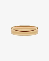 5mm Lite Half Round Polished Wedding Band 10kt Yellow Gold