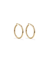 30mm Hoop Earrings in 10kt Yellow Gold