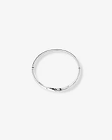 61mm Sculpture Ribbon Bracelet in Sterling Silver