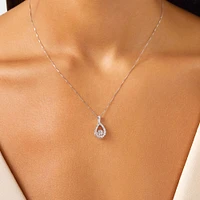 Everlight Pendant with 0.50 Carat TW of Diamonds in 14kt White Gold