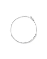 0.50 Carat TW Laboratory-Grown Diamond Tennis Bracelet in 10kt White Gold