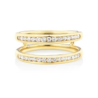 Evermore Enhancer Ring with 0.40 Carat TW Diamonds in 14kt Yellow Gold