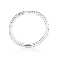 Sir Michael Hill Designer Wedding Band with Carat TW of Diamonds in 18kt White Gold