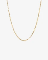 70cm (28") Oval Belcher Chain in 10kt Yellow Gold