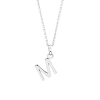"Z" Initial Pendant in Sterling Silver