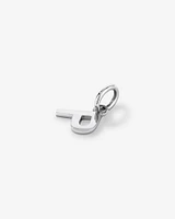 Letter Z Initial Pendant in Sterling Silver