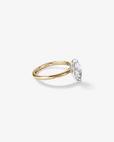1.25 Carat TW Marquise Laboratory-Grown Diamond Solitaire Engagement Ring in 14kt White Gold