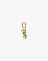 Diamond Bee Pendant in 10kt Yellow Gold