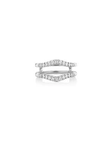 Evermore Ring Enhancer with 0.50 Carat TW of Diamonds in 14kt White Gold