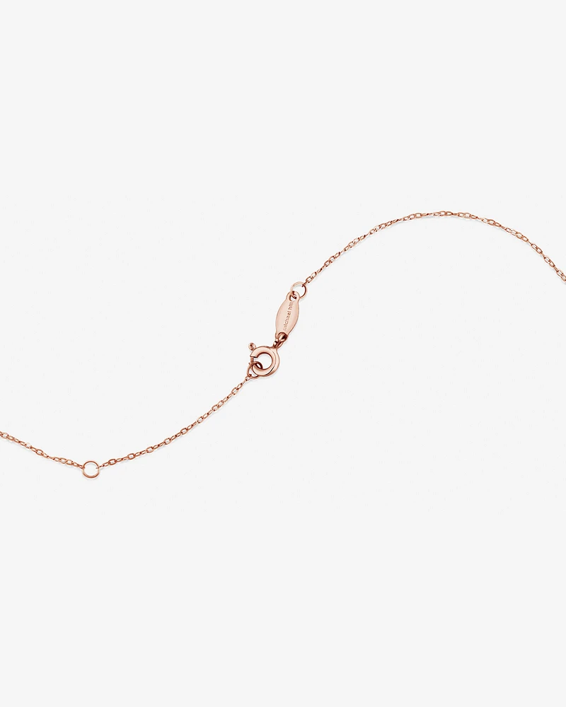 Pendant with Morganite & Carat TW of Diamonds in 10kt Rose Gold