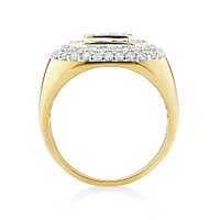 Bague avec 2 Carat TW de Diamants en Or Jaune 10kt