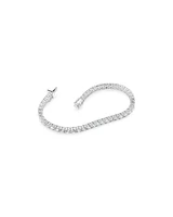 Tennis Bracelet with Cubic Zirconia in Sterling Silver