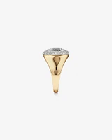 Ring with Carat TW of Diamonds in 10kt Yellow Gold