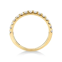 0.50 Carat TW Claw Set Diamond Ring in 18kt Yellow Gold