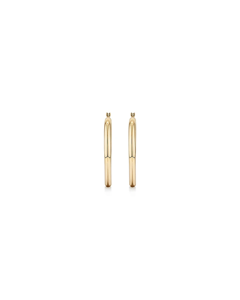 30mm Hoop Earrings in 10kt Yellow Gold