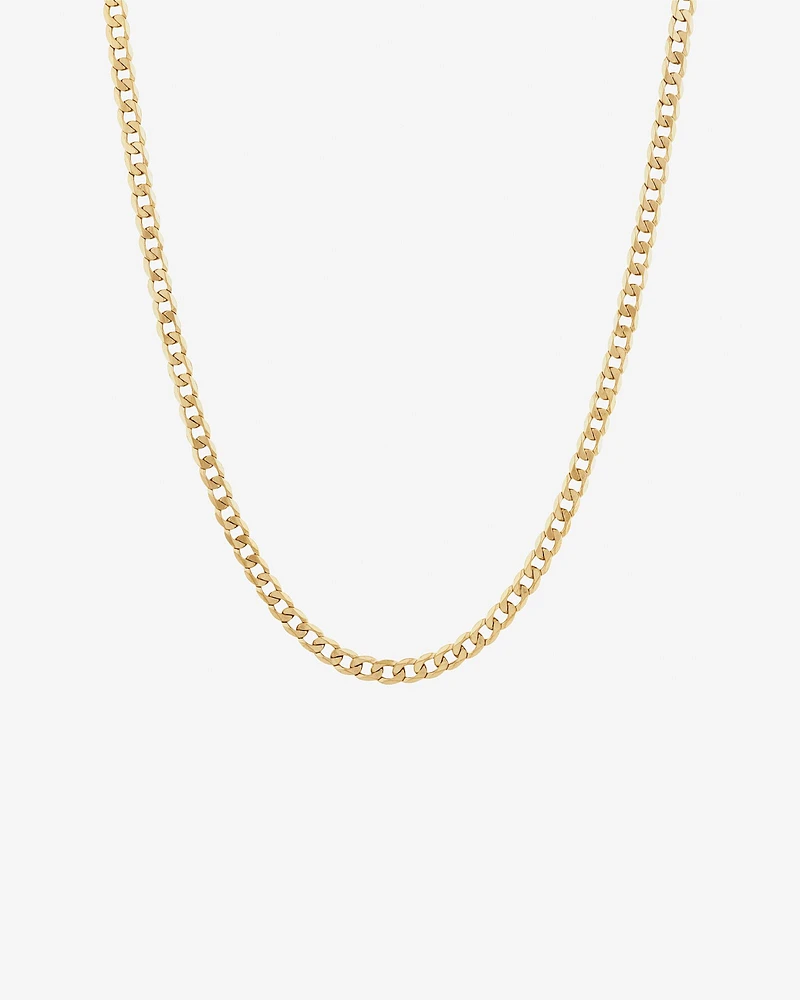 60cm (24") Curb Chain in 10kt Yellow Gold