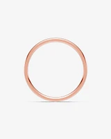 5mm Lite Half Round Polished Wedding Band 10kt Yellow Gold