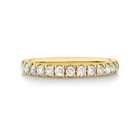 0.50 Carat TW Claw Set Diamond Ring in 18kt Yellow Gold