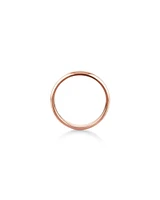 5mm High Domed Wedding Band in 10kt Rose Gold