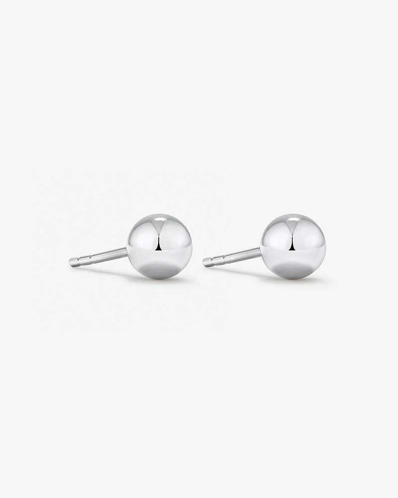 5mm Ball Stud Earrings in 10kt Rose Gold