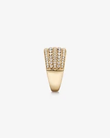 0.70 Carat TW Infinite Diamonds Ring in 10kt Yellow Gold