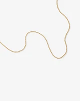 50cm (20") Rope Chain in 10kt Yellow Gold