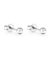 4mm Ball Stud Earrings in Sterling Silver