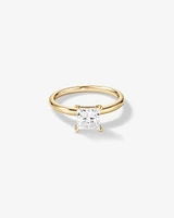 1.25 Carat TW Princess Cut Laboratory-Grown Diamond Solitaire Engagement Ring In 14kt White Gold
