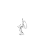 Letter Z Initial Pendant in Sterling Silver