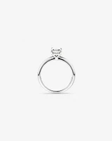 1.25 Carat TW Radiant Laboratory-Grown Diamond Solitaire Engagement Ring in 14kt White Gold