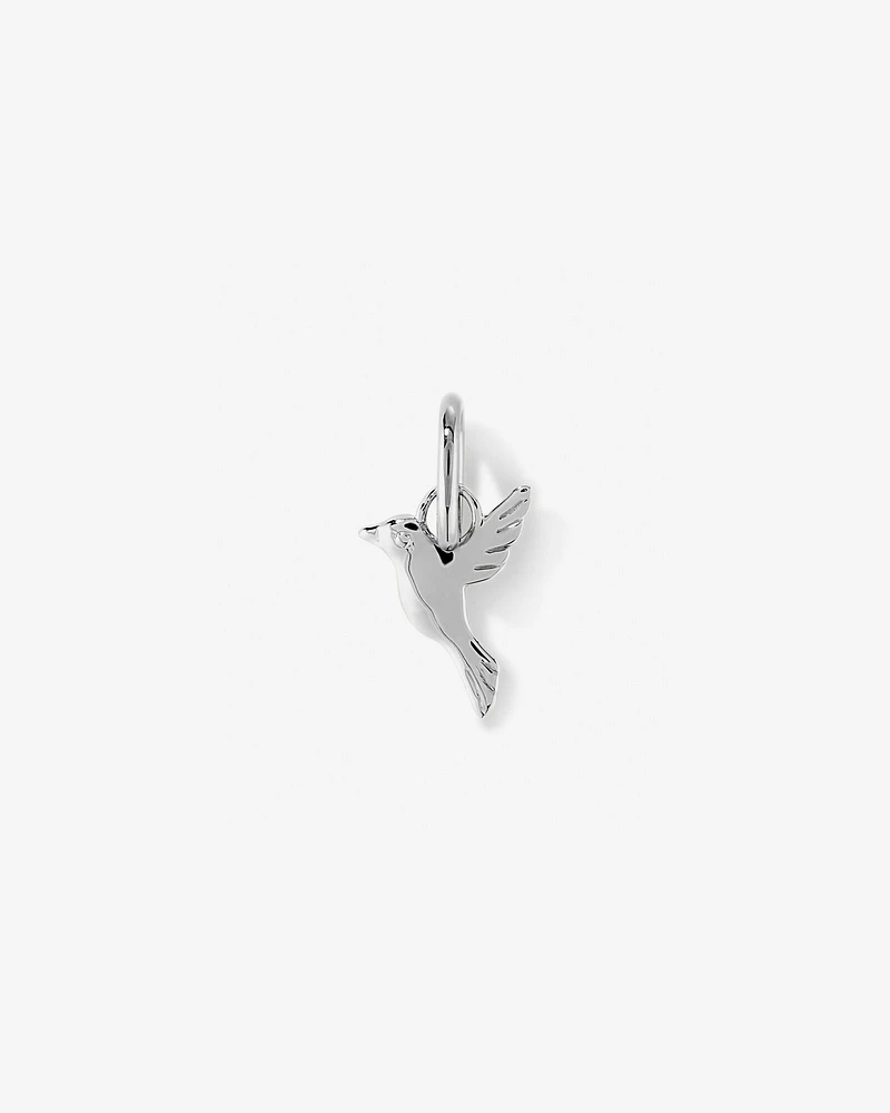 Pendentif Colibri en Argent Sterling