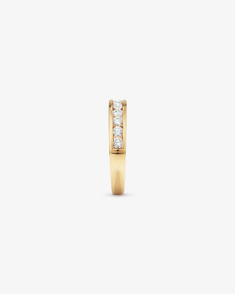 Wedding Ring with 0.50 Carat TW of Diamonds in 18kt Yellow Gold