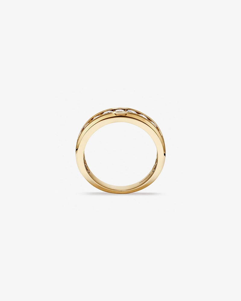 Men's Ring with 1 Carat TW of Diamonds in 10kt Yellow Gold