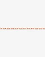 19cm (7.5") 3mm-3.5mm Width Belcher Bracelet in 10kt Rose Gold