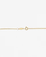 50cm (20") Curb Chain in 10kt Yellow Gold