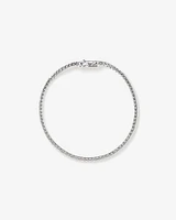 1.64 Carat TW Diamond Tennis Bracelet in 10kt White Gold