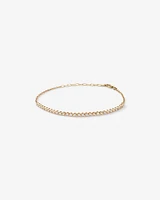 0.50 Carat TW Laboratory-Grown Diamond Tennis Bracelet in 10kt Yellow Gold