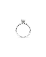 1.25 Carat TW Radiant Laboratory-Grown Diamond Solitaire Engagement Ring in 14kt White Gold