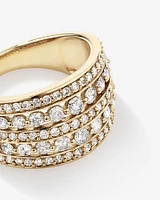 1.40 Carat TW Infinite Diamonds Ring in 10kt Yellow Gold