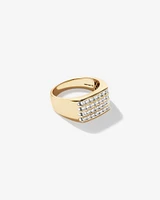 Men's Ring with 1 Carat TW of Diamonds in 10kt Yellow Gold