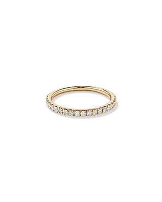 Wedding Band with 0.34 Carat TW of Diamonds in 14kt Rose Gold