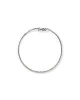 0.82 Carat TW Diamond Tennis Bracelet in 10kt White Gold