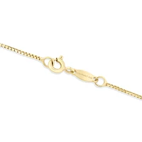 55cm (22") Box Chain in 10kt Yellow Gold