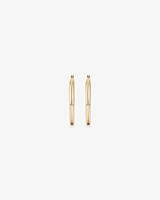 30mm Hoop Earrings in 10kt Yellow Gold